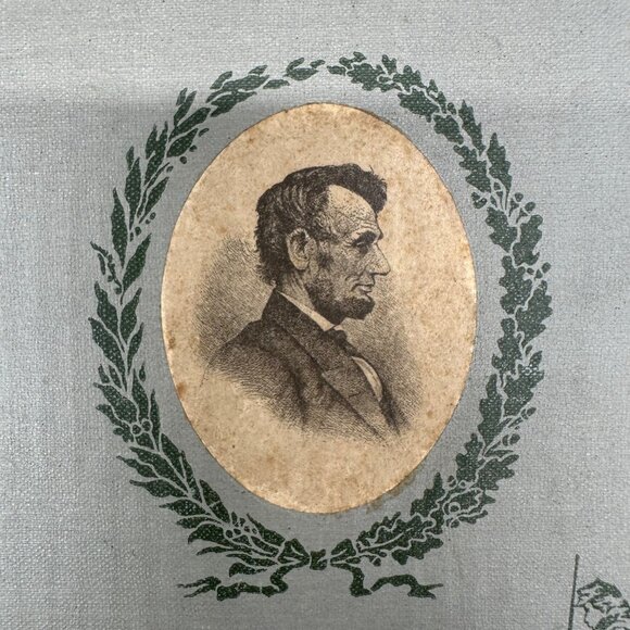 Antique Book Lincoln And The Sleeping Sentinel Chittenden 1909 Hardcover Vintage - Picture 7 of 13